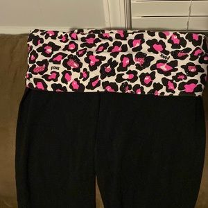 “Pink” Victoria’s Secret flare yoga pants